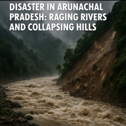 Disaster in Arunachal Pradesh: Raging Rivers and Collapsing Hills
